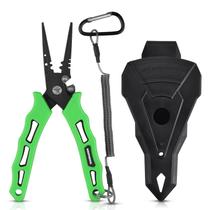 Alicate de pesca KastKing Cutthroat 7 em aço inoxidável verde