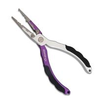Alicate De Pesca Multiuso Alumínio Jignesis Fap-052 Roxo