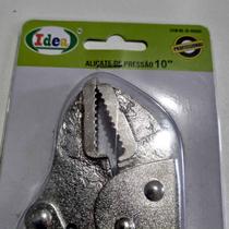 Alicate de Pressão 10" - 25 cm. em Aço Bico Curvo ou Reto
