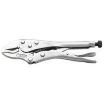 Alicate de pressão 10" cromado com mordente triangular