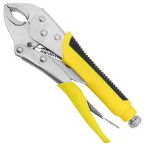 Alicate de Pressão 10'' Curvo Aço Carbono Cabo Borracha Tradestar Alicate de Pressão 10'' Curvo Aço Carbono Cabo Borracha Tradestar