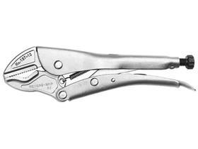 Alicate de pressao, 10 pol., 250 mm, mordente curvo reto, aperto prolongado, 1pc//mtx