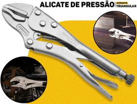Alicate De Pressão 10 Polegadas Tramontina Ajustável C/ Mordente Triangular Profissional P/ Oficina Manutenção Alicate De Pressão 10 Polegadas Tramontina Ajustável C/ Mordente Triangular Profissional P/ Oficina Manutenção