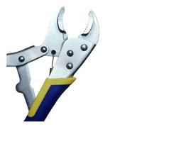 Alicate De Pressão Cabo Emborrachado 10'' Mordente Curvo - Troya