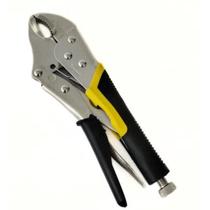 Alicate De Pressão De Cabo Emborrachado de 10" Mordente Curvo Profissional Fertak