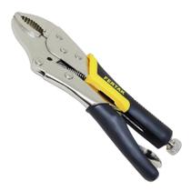 Alicate De Pressão Fertak Boca Reta Cabo Emborrachado 10"