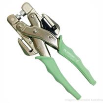 Alicate de pressão para fixar ilhoses e vazador 2 em 1, para matrizes de 3 e 5mm Alicate de pressão para fixar ilhoses e vazador 2 em 1, para matrizes de 3 e 5mm