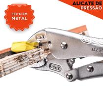Alicate de Pressão Profissional em Aço Alta Fixação e Durabilidade para Serviços Pesados