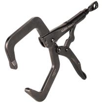 Alicate de travamento Klein Tools 38631 C-Clamp 23 cm com garras padrão Alicate de travamento Klein Tools 38631 C-Clamp 23 cm com garras padrão