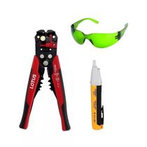 Alicate Decapador Automático E Detector De Tensão Volt Alert