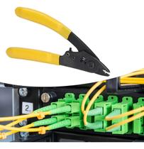 Alicate Decapador P/ Fibra Óptica E Cabo Flat Drop Tebera