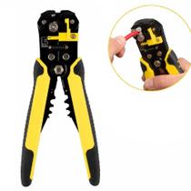Alicate Desencapador Crimpador Automatico Cortador Fios Profissional 3 Em 1 Terminais Alta Precisao Ajustavel Eletricist Alicate Desencapador Crimpador Automatico Cortador Fios Profissional 3 Em 1 Terminais Alta Precisao Ajustavel Eletricist