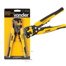 Alicate Desencapador De Fio Elétrico Crimpador Corta Prensa Terminal Vonder