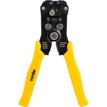 Alicate desencapador de fios e prensa terminais vonder 6pol