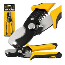 Alicate Desencapador Decapador Cortador De Fios Cabos Até 16mm - 7Pol 177mm Vonder Alicate Desencapador Decapador Cortador De Fios Cabos Até 16mm - 7Pol 177mm Vonder