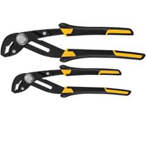 Alicate DEWALT DWHT70486 Pushlock, pacote com 2, 20 cm e 25 cm Alicate DEWALT DWHT70486 Pushlock, pacote com 2, 20 cm e 25 cm