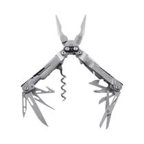 Alicate Dobrável SOG PowerLitre 19 Em 1, Faca EDC Mini Multi-Ferramentas, Tesoura Portátil Para