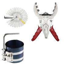 Alicate Extensor 40-100mm e Cinta Anel Pistão c/ Calibrador Alicate Extensor 40-100mm e Cinta Anel Pistão c/ Calibrador