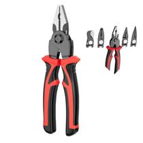 Alicate Ferramenta 5 em 1 Obra Construçao Eletricista Hidraulico Ferramenta Desencapagem Crimpagem Corte Cabo Fio Alicate Ferramenta 5 em 1 Obra Construçao Eletricista Hidraulico Ferramenta Desencapagem Crimpagem Corte Cabo Fio