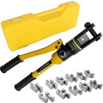 Alicate Hidráulico 10 A 120Mm Prensa Crimpa Terminal 8 Ton