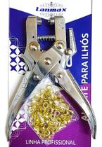 Alicate Ilhós Profissional 2 Em 1 Furador Vazador Lanmax