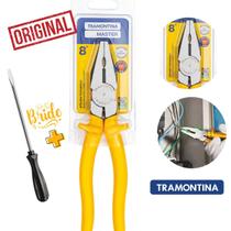 Alicate Isolado para Eletricista Tramontina 8 Pol. 1000V Profissional, Cor Amarela, Normas NR10