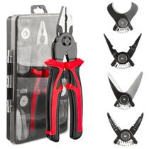 Alicate Kit Com 5 Pontas Universal Bico Desencapador Premium Alicate Kit Com 5 Pontas Universal Bico Desencapador Premium