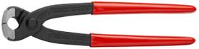 Alicate Knipex Tools 10 98 i220 8.75, braçadeira de ouvido, mandíbula frontal, vermelha
