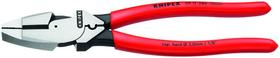 Alicate Lineman's Knipex 09 11 240 SBA 240 mm com extrator de fita adesiva Alicate Lineman's Knipex 09 11 240 SBA 240 mm com extrator de fita adesiva