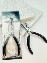 Alicate Liso Curvo - Aço Inox