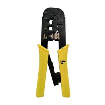 Alicate Lotus Flex Crimpador de Cabos 4 e 8 Pinos (RJ11 e RJ45) 7,3"