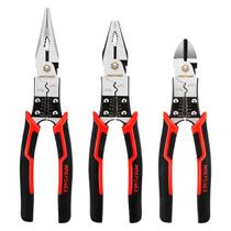 Alicate MAXPOWER Conjunto 3 em 1 de ferramentas multifuncionais de 8"