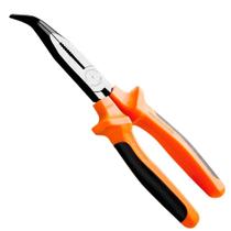 Alicate Meia Cana Bico Longo Curvo Isolado 1000V 8 Pol.