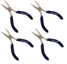 ALICATE MINI BICO 1/2 CANA CURVO BRASFORT 8995 - KIT C/4un