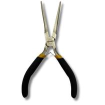 Alicate Mini Bico Fino Longo Agulha 5 Aço Niquelado 150Mm