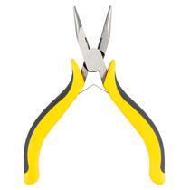 Alicate mini bico meia cana c/ mola eda 4.1/2 7ze eletrônica aço profissional eletrônica cabo emborrachado anatômico Alicate mini bico meia cana c/ mola eda 4.1/2 7ze eletrônica aço profissional eletrônica cabo emborrachado anatômico