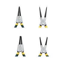 Alicate Mini Para Anéis De Retenção, Removedor De Anéis Internos E Externos, Ferramenta De Precisão