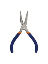 Alicate Mini Western Bico Meia Cana 5" Azul