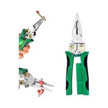 Alicate Multifuncional De Aço Inoxidável 8 Em 1 Para Eletricista Com Medição Elétrica