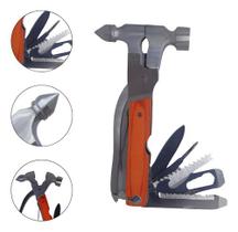 Alicate Multifuncional Martelo Machado Canivete Inox Alicate Multifuncional Martelo Machado Canivete Inox