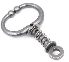 Alicate Nasal Imobilizador Bovino Bubalino Inox 12 cm Mola Alicate Nasal Imobilizador Bovino Bubalino Inox 12 cm Mola