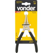 Alicate p/ anéis 6.1/2" 165mm ext curvo vanádio plast Vonder Alicate p/ anéis 6.1/2" 165mm ext curvo vanádio plast Vonder