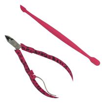 Alicate P/ Cutícula E Espátula 758 Duplex 2 Peças - Mundial Alicate P/ Cutícula E Espátula 758 Duplex 2 Peças - Mundial