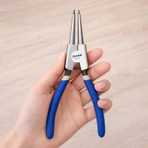Alicate Para Anéis Externos Profissional Bico Reto 175mm 7"