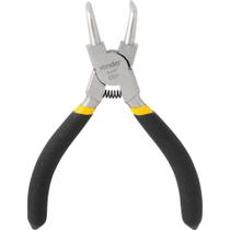 Alicate para anéis interno, bico curvo, 4.1/2", VONDER