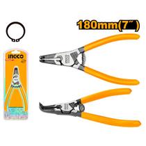Alicate Para Anel Externo Ponta Curva 7 Pol INGCO