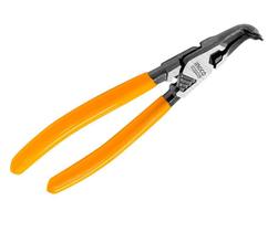 Alicate para anel interno ponta curva ingco 7 pol