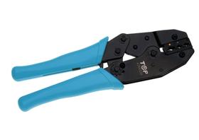 Alicate para crimpar terminais isolados, ilhos, faston, Olhal, Garfo, Pino 0,5 a 6mm² FL Feeling