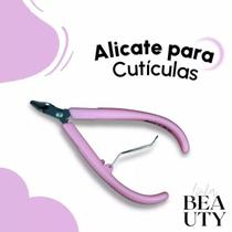 Alicate Para Cutículas Cabo Plástico Rosa - 271-RS1 - NYBC Alicate Para Cutículas Cabo Plástico Rosa - 271-RS1 - NYBC