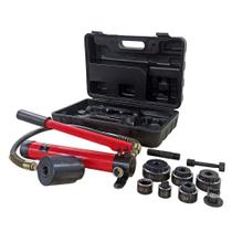 Alicate Perfurador de Chapas Hidraulico 6 Matrizes